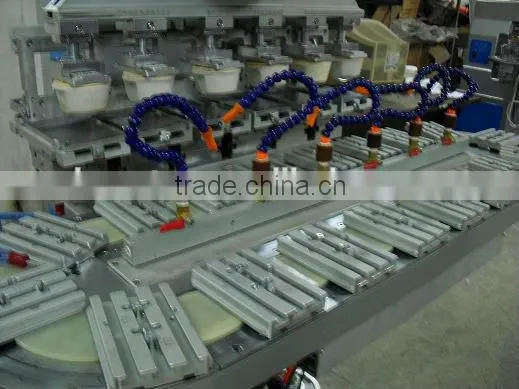 High Precision 6-color Pad Printing Machine With Rotary Conveyor GW-M6/C photo-2