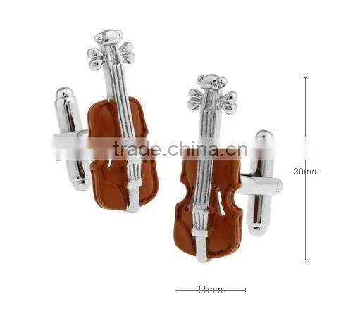 Electric Guitar Cufflinks/Guitar Cufflinks/Violin Cufflinks