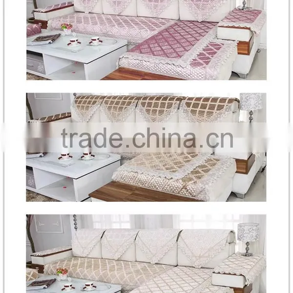 Print Microfleece Fabric Sofa Cover photo-4