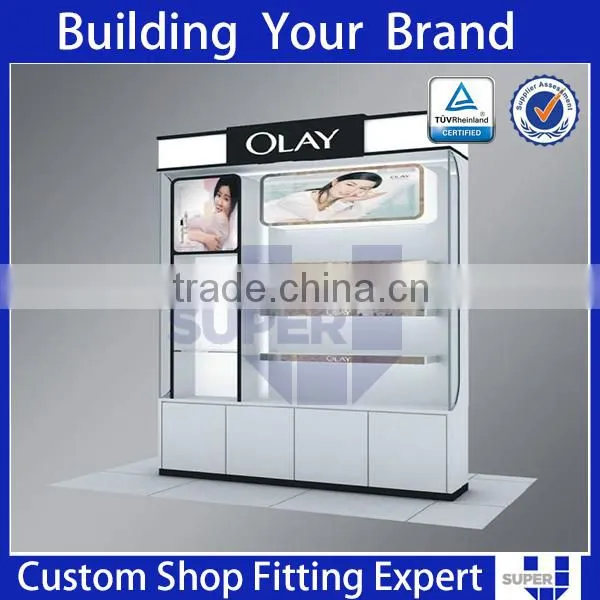 Shopping Mall Makeup Kiosk High Quality Customized Cosmetic Shop Display photo-6