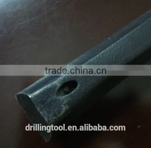 Chisel Bit Integral Drill Steels Taper Drill Rod Hex19 - H22 Length 400-8000mm photo-3