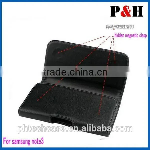 For Samsung Galaxy S5 9600 Leather Holster Pouch Case Belt Clip photo-2