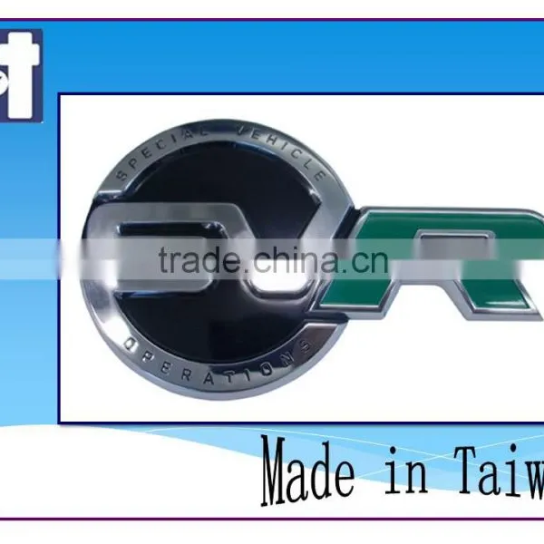 Promotional Car Aluminum Razzmatazz Robin Egg Blue Creative Metallic Epoxy Sticker photo-5