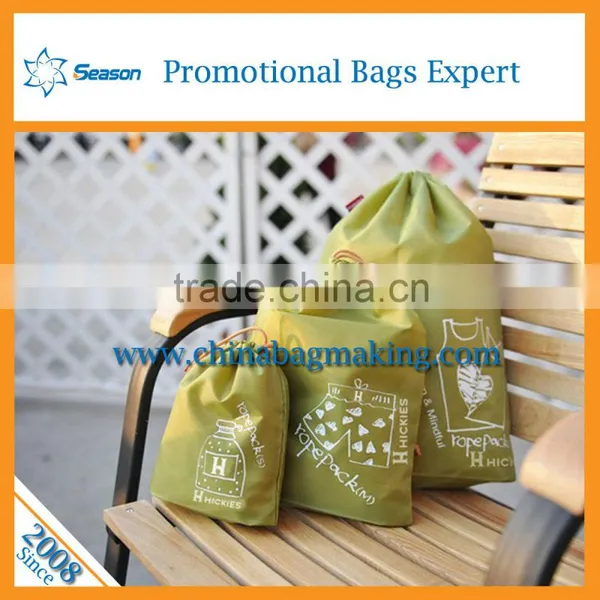 Strong Drawstring Backpack Bag Shopping Drawstring Sport Bags photo-3