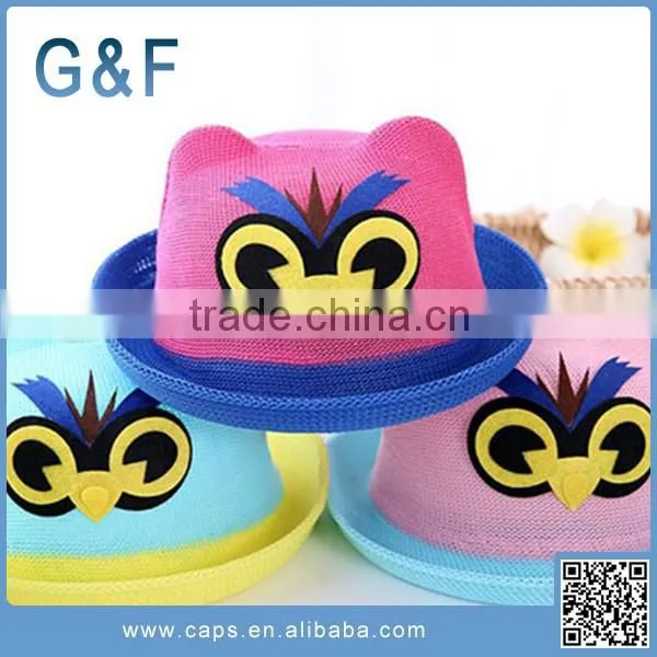 Wholesale Custom Kids Paper Straw Hat photo-6