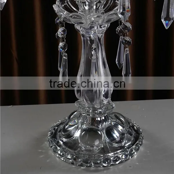 Wholesale 5arms Crystal Clear Candelabra From China photo-2