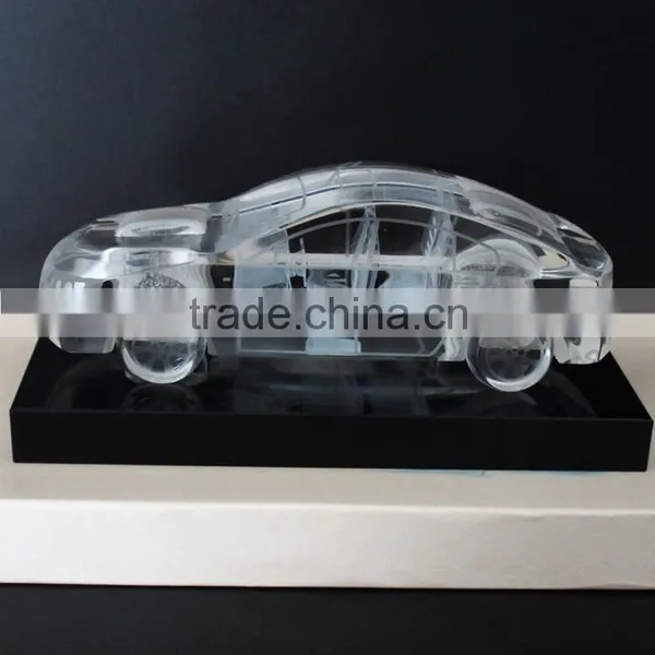 Personalized Crystal Glass Car Model photo-2
