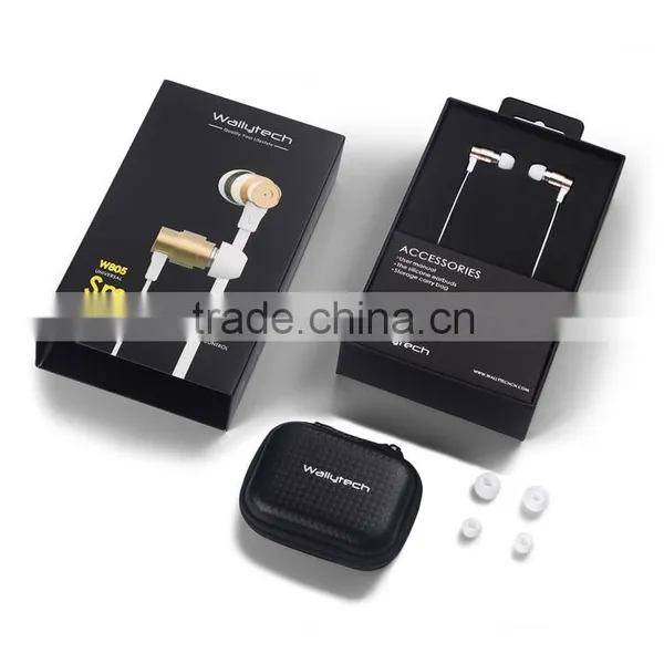 Smart Steel W805 High Performance In-Ear Earphones With Built-In Microphone for Apple IOS Samsung Android Devices. photo-6