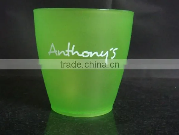 Colorful 10OZ Plastic Cup With Horizontal Stripes photo-4