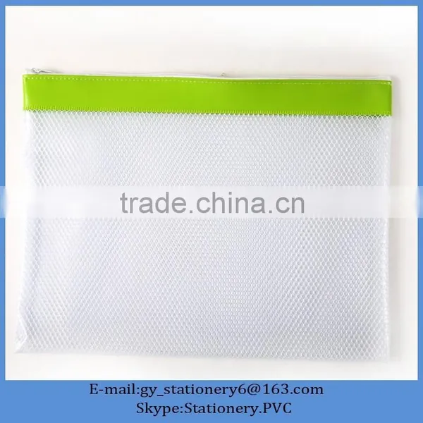 File Bag, Clear File Bag With Zipper, Zipper File Folder Bag