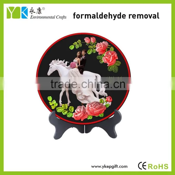 Romantic Couples Resin Crafts Home Decor for Newly Married Couple Prevent Radiation Damage