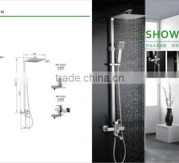 SUZAN(5002) High Quality Lead Free SUS304 Stainless Steel Big Rain Shower photo-2