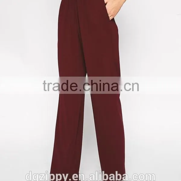 High Rise Waist Wide Legging Pants photo-3