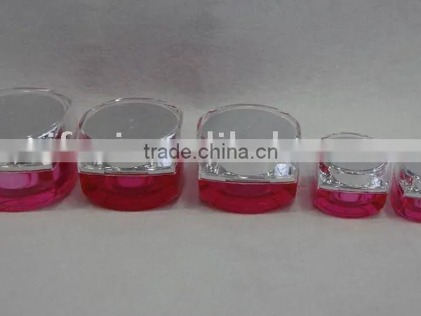 Square Acrylic Cream Container