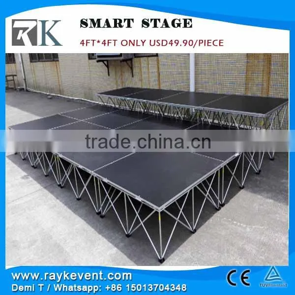 RK Hydraulic Revolving Stage Stage System Portable Stages for Sale