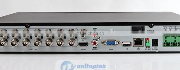 High Definition 16CH 1080P TVI DVR For 2.0MP TVI Camera Remote Mobile P2P View photo-4