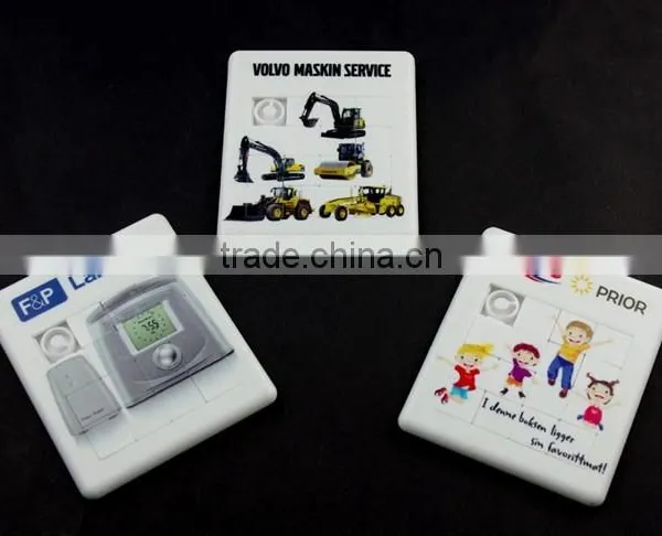 Plastic Slide Square Kid Game Puzzle