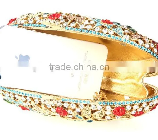 Wholesale Clutch Bags Fashion Evening Bag Designer Evening Crystal Bag Handmade photo-6
