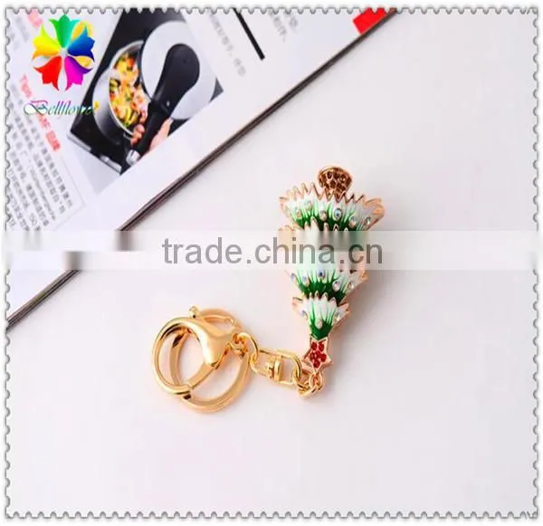 Pretty Fashion Christmas Tree for 3D Shape Keychain,Zinc Alloy 3D Shape Keychain,keychain for 3D Shape Colorful Matel photo-4