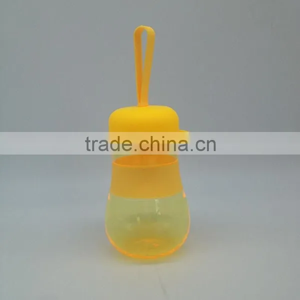 Novelty and Colorful Kids Water Bottles With Cup Shaped Lid photo-3