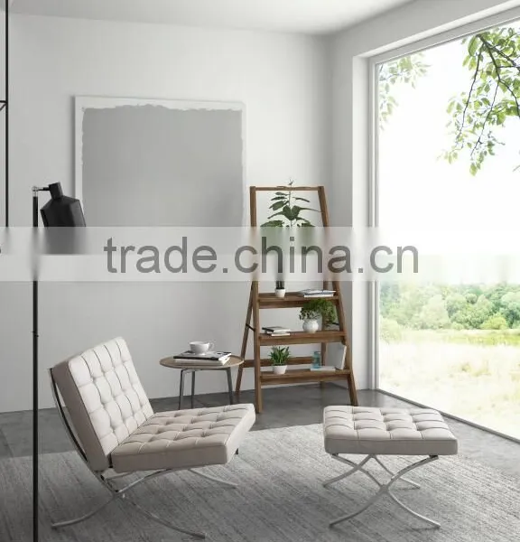 Barcelona Lifstyle Sofa Chair With High Quality Leather 2670#