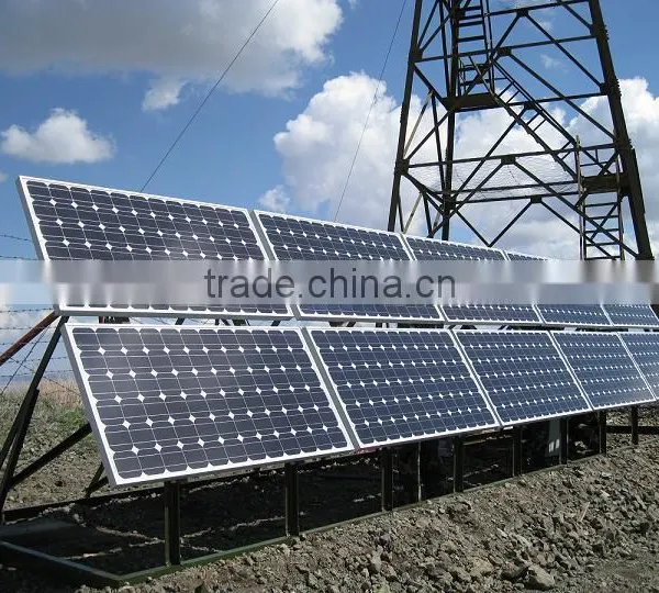 Solar PV Panel 250W Solar Module PV Power Plant 300W 500W 1000W 10KW 10MW 50MW Panel Solar