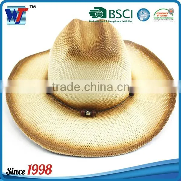 High Quality Cowboy's Paper Straw Hat Design Your Own Cowboy Hat Wholesaler photo-2