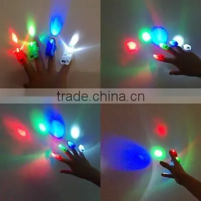 Hot Cheap Gift Colorful Finger Ring Flashing Led Light photo-5
