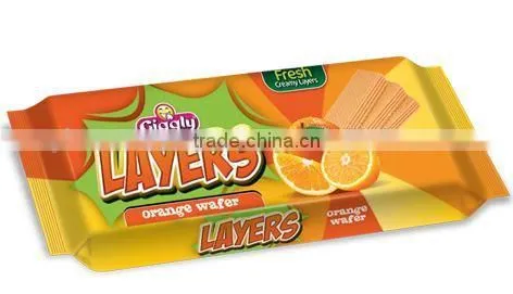 Layers Orange Wafers