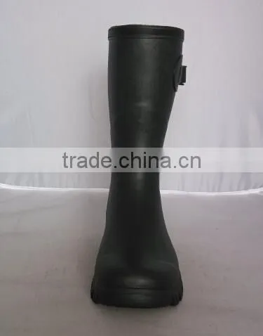 Black Men Rubber Boots Cheap Rain Boots Men Work Boots photo-2
