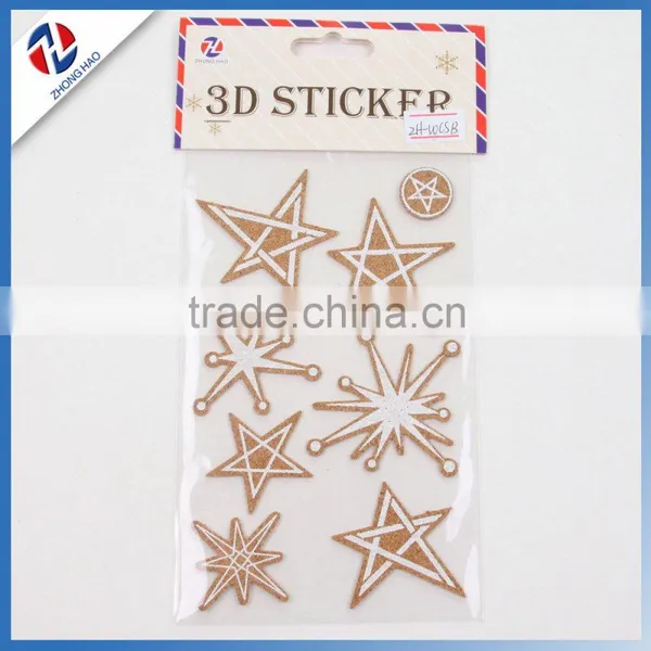 Star Shaped Adhesive Cork Sticker for Decoration photo-3