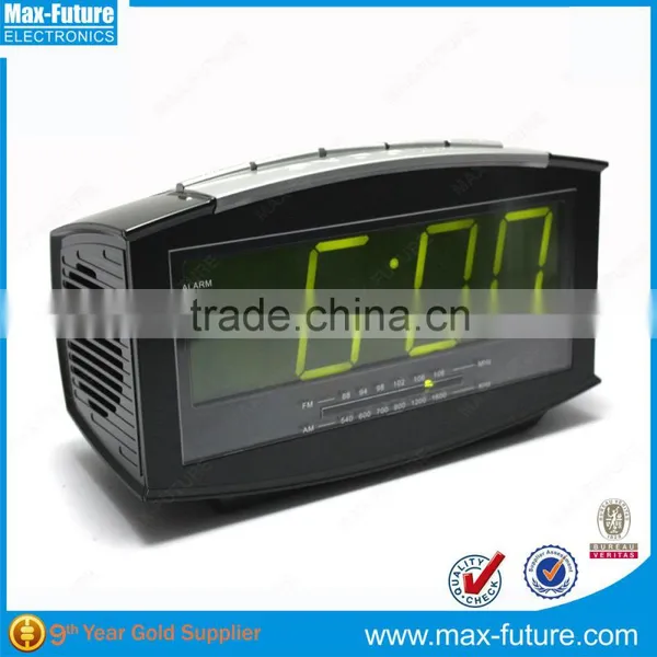 LED Digital FM AM Radio Alarm Clock , Hotel Table Radio Digital Alarm Clock photo-3