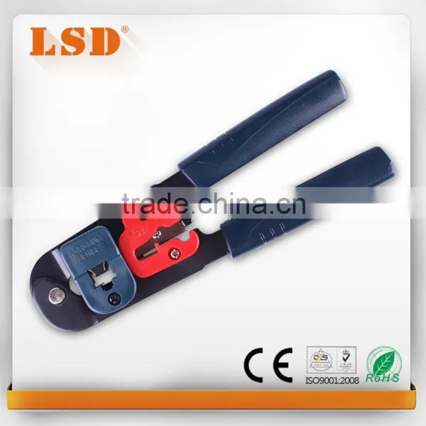 LSDbrand Modular Crimping Tool LS-208M for Rj45 Keystone Jack 8P8C RJ45 Network Crimper photo-2