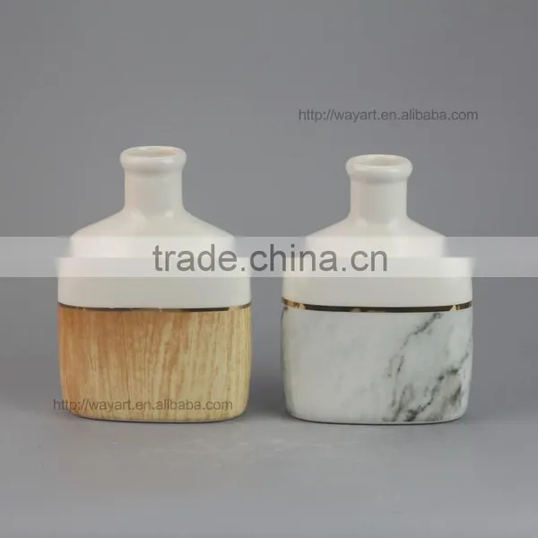 BSCI SEDEX Audit Decorative Porcelain Natural Aroma Flower Oil Diffuser For Gift photo-2
