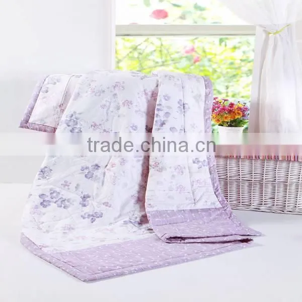 Free Sample Available Romantic Hotel Printed Summer Quilt Sets photo-3