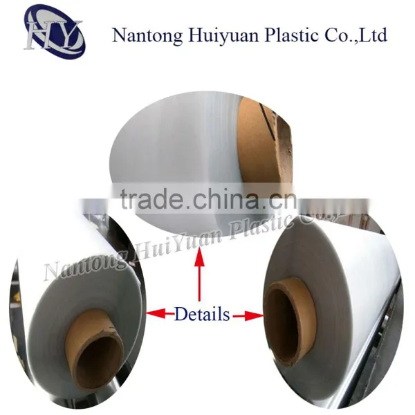 White Matte PVC Film Plastic Roll photo-2