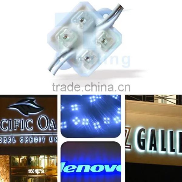 4 LEDs Piranha LED Module 28*28mm Square Waterproof