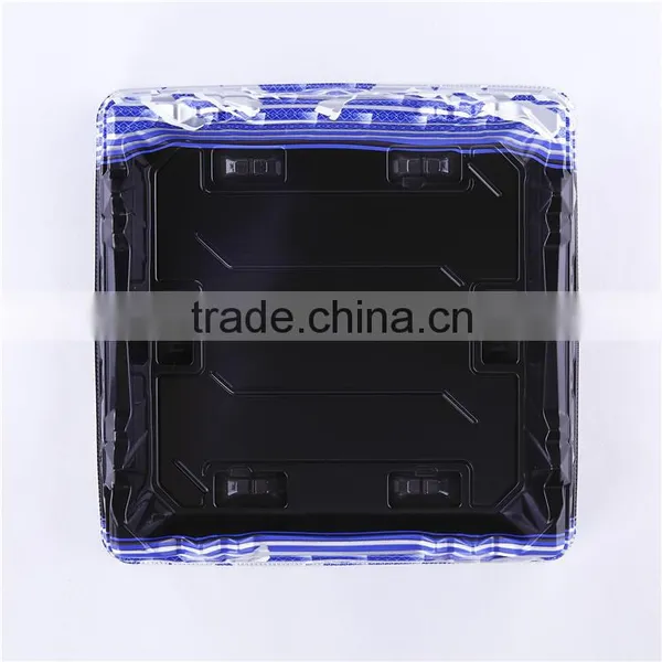 KW-0011FG-B Printed Plastic Container,Container With Transparent Cover, Food Plastic Container photo-4