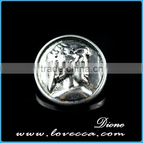 Silver Fashin Buttons Charms Snap Bracelets for Sale photo-4