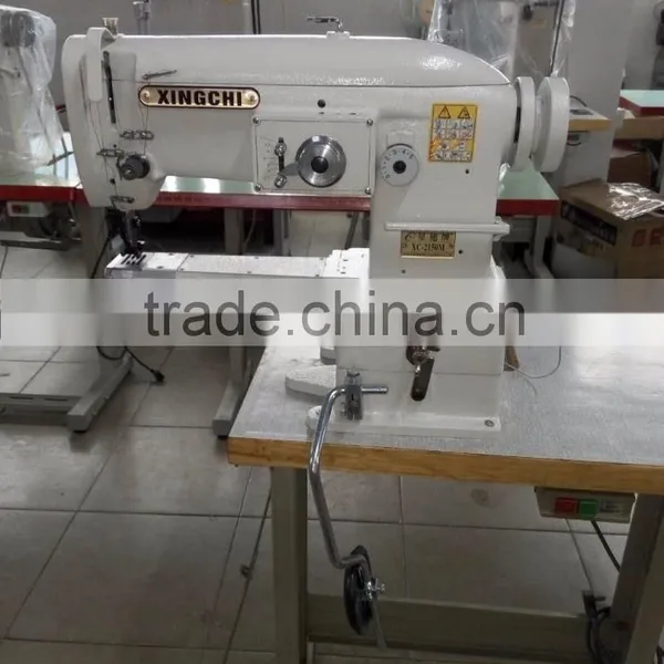 Industrial Zigzag Sewing Machine With 3/transport Cylinder Arm photo-2