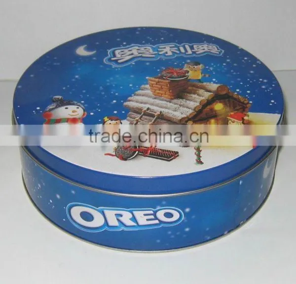 HOT Promotion Christmas Tin Box, Christmas Tin Music Box photo-4
