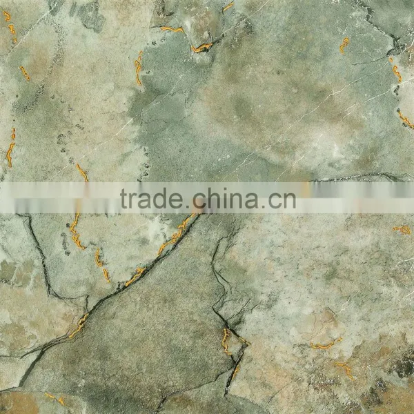 Discontinued Granite Gilded Glazed Stone Look Floor Tiles photo-4