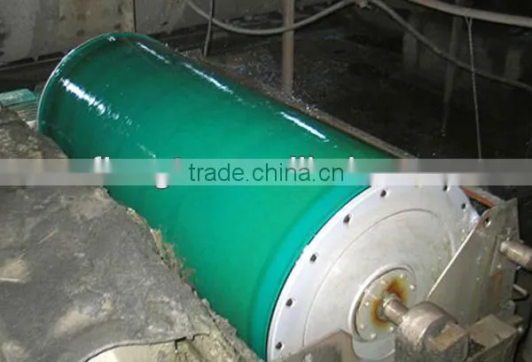 Permanent magnetic drum pulley