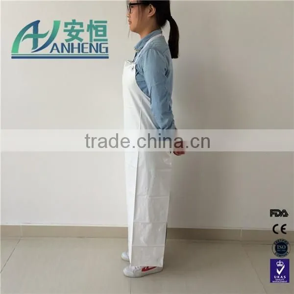 Clear White PVC Apron With Low Price Adult Apron photo-2