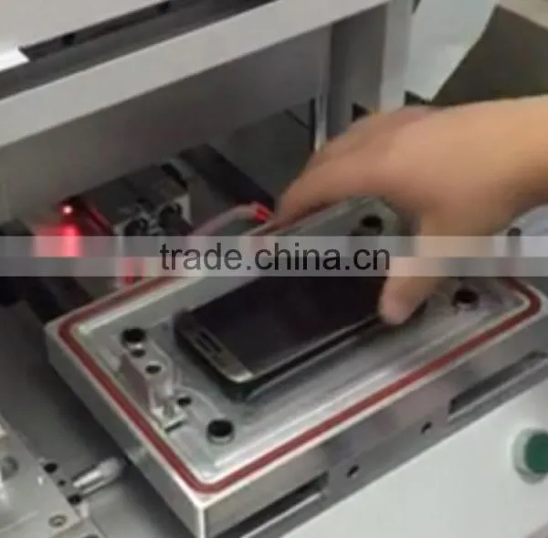 Full-automatic Mobile Tempered Glass Screen Protector Making Machine for Edge Screen Laminating Toughened Glass