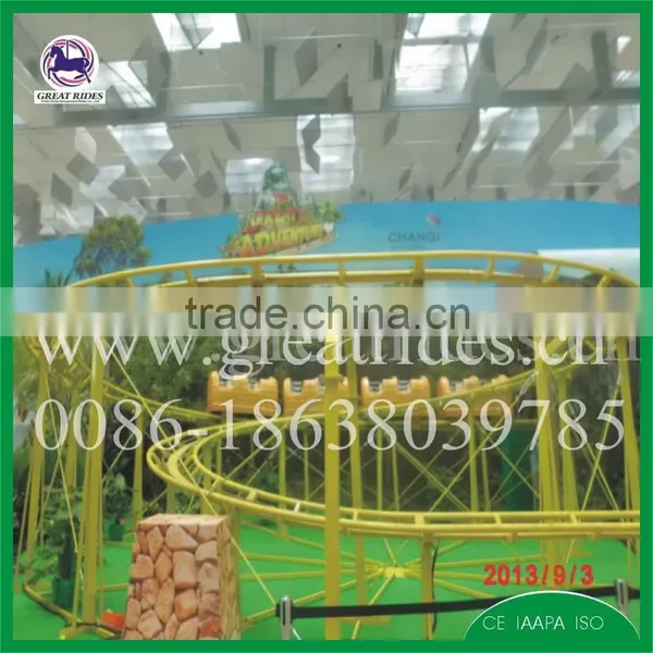 Christmas Kids Rides Mini Roller Coaster Dragon Track Train for Sale photo-6