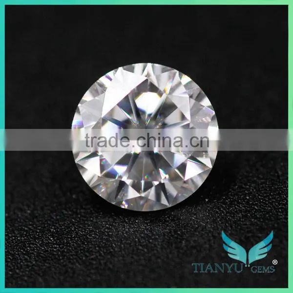 Artificial Diamonds Moissanite 0.7mm-15mm D E F G H Color Round Andfancy Moissanite uk Retailers photo-2