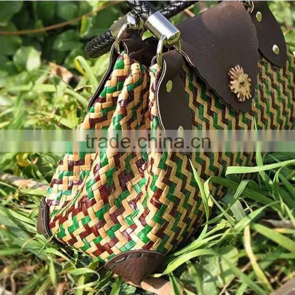 2016 Newest Women's Straw Bags!High-quality Man-made Ladies Travel Beach Handbags Hot Nice Shopping Woven Straw Carry Bags photo-4