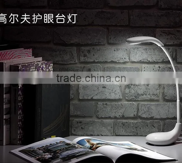 Rechargeable Golf-shape Touch-Sensitive Control Flexible Eye Care Reading Led Desk Lamp photo-6