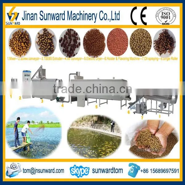 Different Capacity Floating Fish Feed Machine
